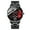 Red, variant on SUSHNAG Skeleton Steel Band Watch Men'S Watch Sport Mesh Wheel Quartz Car Watch Fashion Hub Rim Watch Men'S Watch