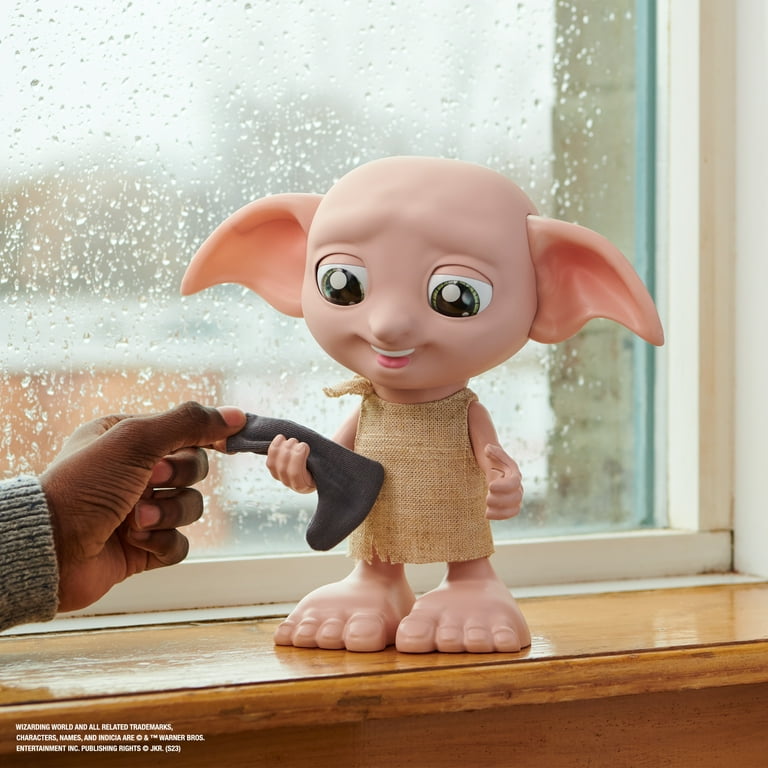 Wizarding World Interactive Magical Dobby Elf Doll with Sock - Dolls