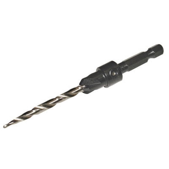 Insty-Bit 82612 3/16" Countersink with Hex Shank Taper Drill Bit for #10 Screws