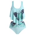 thumbnail image 1 of Tankini de Mariposa volantes Rosegal, 1 of 5