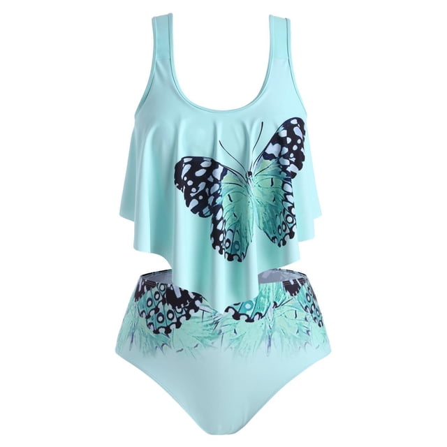 Tankini de Mariposa volantes Rosegal