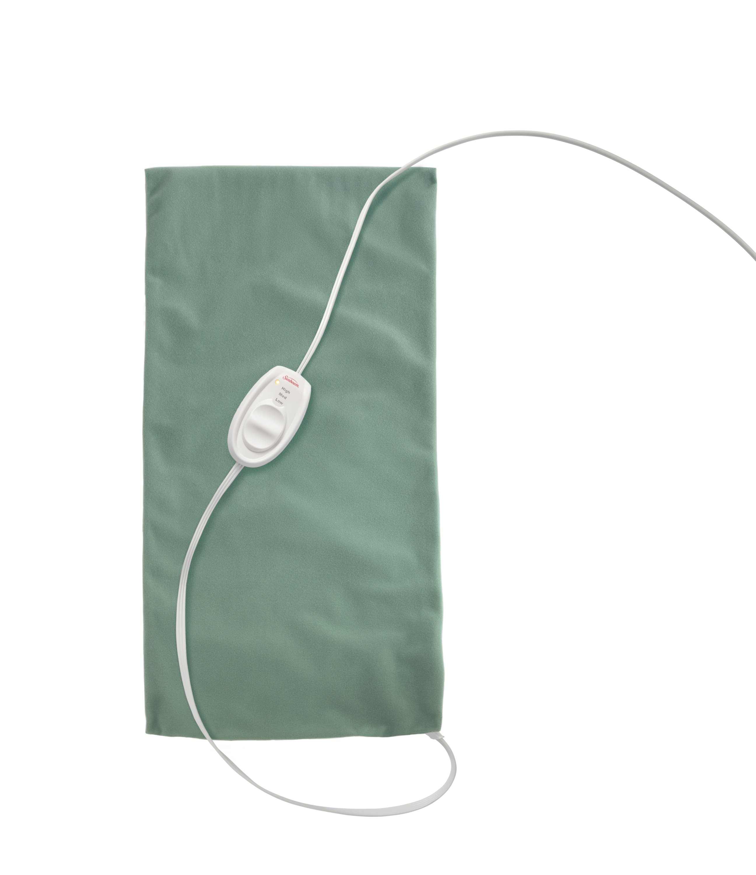 Sunbeam King Size Heating Pad 12x24 Green