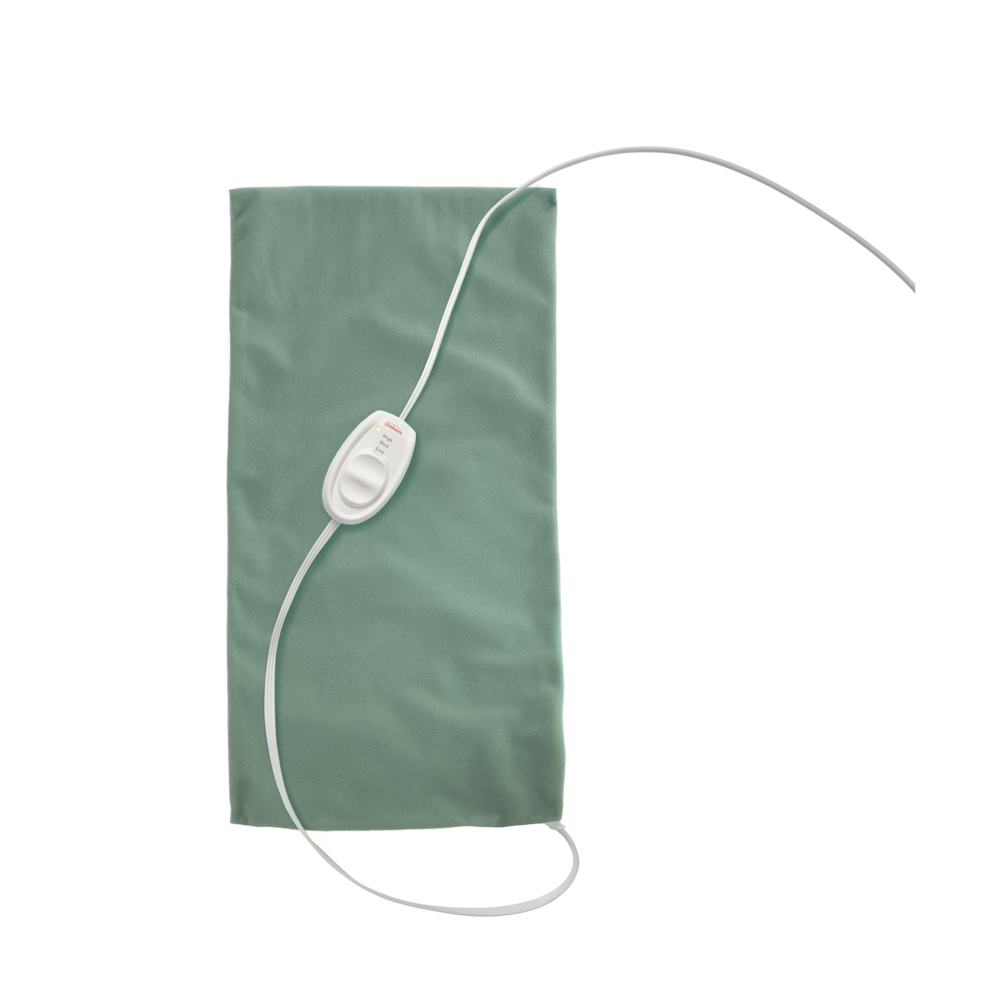 Sunbeam Heating Pad 12" x 24" King Size, Green
