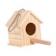 thumbnail image 1 of Casa de pájaros de madera, caja nido decorativa, casa de pájaros colgante, país con soporte de percha 125 cm x 12 cm x 155 cm Cola Casa de pájaros, 1 of 8