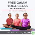 thumbnail image 4 of Tapete de yoga para niños, para yoga con impresiones divertidas, ideal para bebés, niños pequeños activos y tranquilos (60 pulgadas de largo x 24 pulgadas de ancho x 3 mm de grosor) -, 4 of 6