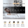 thumbnail image 5 of Black Gray Fruit Blackout Curtains, Light Blocking Print Window Curtains, Vintage Plant Nature Botanical Flower Thermal Insulated Window Drapes for Living Room Kitchen Cafe 2 Panels, 84"W x 63"L, 5 of 9