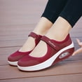 thumbnail image 3 of Women's Comfortable Working Nurse Shoes Non-Slip Adjustable Breathable Walking Buffer Fitness Casual Nursing Orthotic Lightweight Shoes Arthritis, Diabetes Heel Pain, 3 of 5