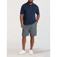 thumbnail image 2 of Elastic-Waist Cotton Shorts Charcoal 3XL, 2 of 6