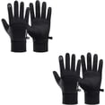 thumbnail image 1 of Guantes Térmicos de Invierno VentDepot 2 Pares L Negro 105mm x 240mm Poliéster y Vellón, 1 of 2