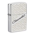 thumbnail image 1 of Zippo Chevrolet Chevy Laser Engraved, High Polish Chrome Finish, Windproof Lighter #49305, 1 of 6