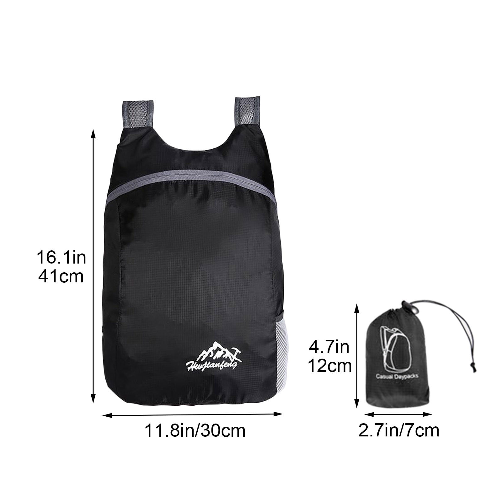 Sac à Dos Pliable 35L – Randonnée Et Voyage Léger Et Déperlant