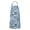 Pioneer Flower Floral, variant on Pioneer Flower Floral Print Pattern Apron for Women and Men, Cotton Linen Waterproof with Pockets, Adjustable, 33x27 Inch for Kitchen, Gardening, BBQ, Salon