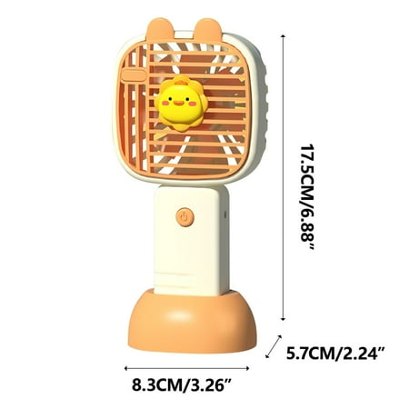

Rebajas Teacher Supplies Mini ventilador portátil de mano batería de 500 mAh recargable por USB uso de escritorio Akmoler