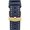 Blue / Stitch / Gold Hardware, variant on Bandini Band for Apple Watch Band Leather 45mm 44mm 42mm 41mm 40mm 38mm 49mm & Ultra for Men, Padded iWatch Band for Apple Watch Series 7 9 8 6 5 4 3 2 1 SE - Black and Blue / Silver