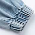 thumbnail image 4 of CYRBOKO Boys Graphic Jeans, Comfy 2 Pack Elastic Waist Loose Long Pants Blue Size 6 T, 4 of 7