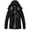 Black, variant on Diamond Candy Women's Winter Ski Jacket Hooded Windproof Warm Jackets Snow Waterproof Rain Coat