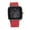 Red, variant on Joernso Large Square Screen Quartz Watch High Accuracy Easy to Read Silicone Strap Casual Sport Mechanical Wristwatch for Students