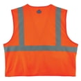 thumbnail image 2 of Ergodyne Glowear 8220HL Type R Class 2 Standard Mesh Vest, Orange, 4XL/5XL, 2 of 4
