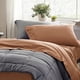 thumbnail image 4 of Juego de sábanas Bedsure Soft 1800 para cama individual, detalles fruncidos, 4 of 6