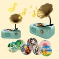 thumbnail image 4 of Xihbxyly Artículos de Menos de 5 Dólares. Fonógrafo para Niños Reproductor de Música para Niños Fonógrafo para Niños Reproductor de Música para Historias Educación para Niños Pequeños de 3 a 12 Años, 4 of 7