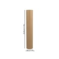 thumbnail image 2 of FRCOLOR 6pcs Cardboard Tubes for DIY Projects Craft Paper Rolls for Home Crafts Brown Paper Tubes for Art and Scrapbooking, 2 of 8