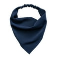 thumbnail image 5 of Skymirror Women Head Scarf Vintage Triangle Anti-slip Solid Color Elastic Band Hair Decoration Bandanas Adjustable Pastoral Style Headband Hair Accessories, 5 of 8