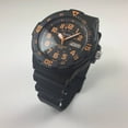 thumbnail image 2 of Casio Men's Dive Style Watch, Black/Orange Accents MRW200H-4BV, 2 of 4