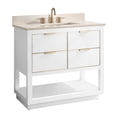 thumbnail image 5 of Avanity Allie-Vs37-G-D Allie 36" Free Standing Single Basin Vanity Set - White, 5 of 5