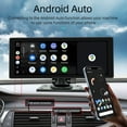 thumbnail image 4 of 10.26" Wireless Carplay Bluetooth Radio FM Car MP5 Player AHD Recorder Camera, 4 of 14