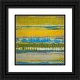 thumbnail image 1 of West, Todd 26x26 Black Ornate Wood Framed with Double Matting Museum Art Print Titled - Cascade 3, 1 of 4