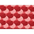 thumbnail image 1 of Ahgly Company Indoor Rectangle Patterned Bean Red Area Rugs, 3' x 5', 1 of 1