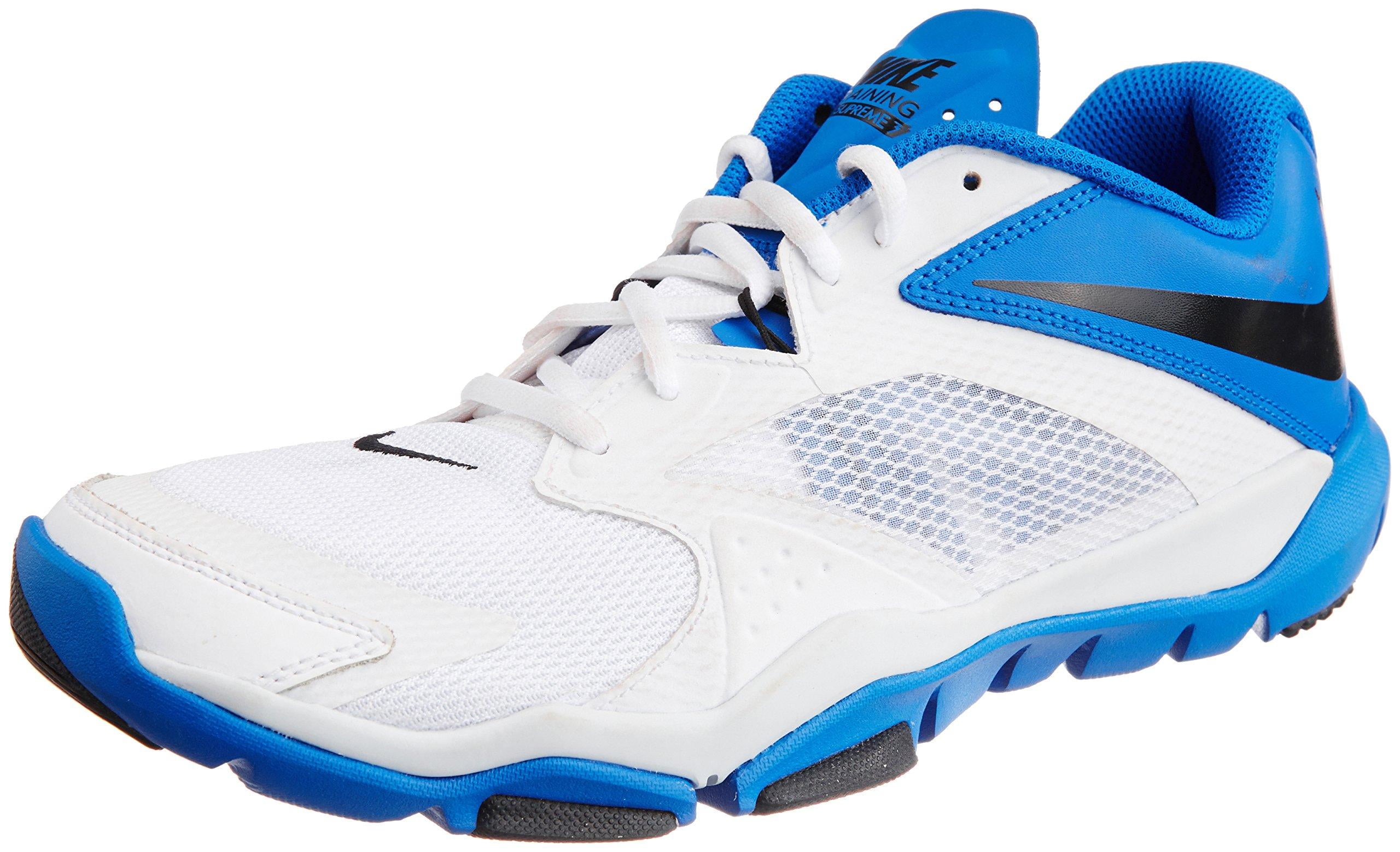 Leyes y regulaciones borgoña alcanzar Nike Men's Flex Supreme TR 3 Running Shoe-White/Black/Hyper Cobalt -  Walmart.com