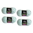 thumbnail image 1 of 4 rollos de hilo luminoso BLESIY hilo de crochet 70 m por rollo Azul, 1 of 8