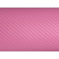 thumbnail image 3 of Rwraps Vinyl Car Wrap Film Roll Diamond 4D Carbon Fiber Pink Air Bubble Free - 5ft x 2ft, 3 of 4