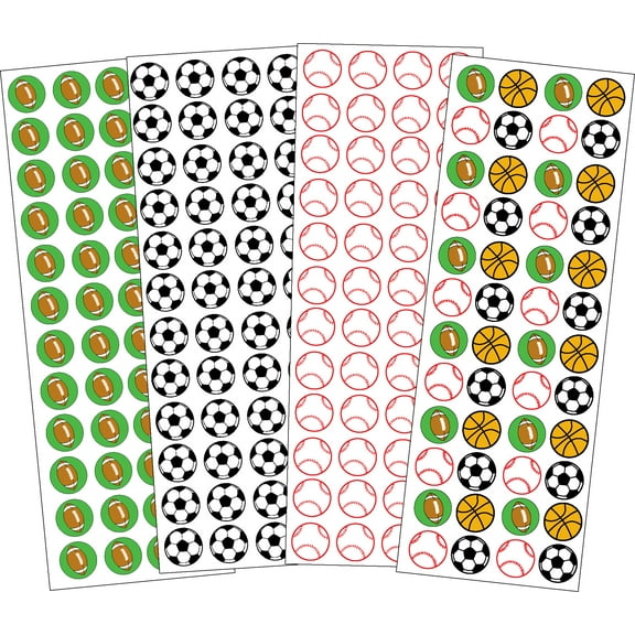 SHAPES ETC. Sticker Set - Sports