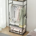 thumbnail image 3 of Multifunctional Coat Rack And Shoe Organizer For Space Saving Storage Entryway Bedroom Hanging Storage Capabilities, 3 of 10