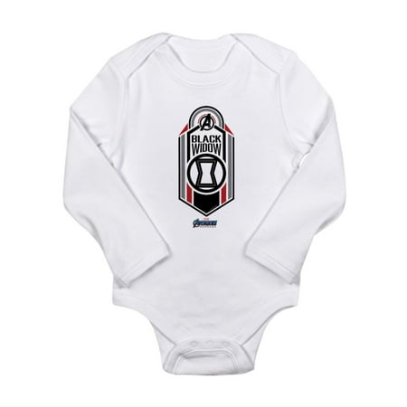 

CafePress - Black Widow - Long Sleeve Infant Bodysuit