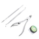 thumbnail image 5 of Cortaúñas encarnadas, 4 piezas Kit de corrección de uñas encarnadas para corrección de uñas encarnadas Tiras correctoras de uñas encarnadas magistralmente creadas, 5 of 8