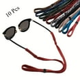 thumbnail image 2 of 10 Pack Eyeglass Holder Straps, Adjustable Sports Glasses Lanyard Cord for Men & Women, 2 of 8
