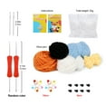 thumbnail image 6 of UzecPk Beginners Crochet Kit, 2 Pack Cute Small Animals Kit for Beginers and Experts,Crochet Starter Kit for Beginner DIY Craft Art (Penguin&Fox)., 6 of 7