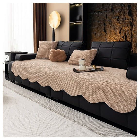 Sofa cover soft, couch cover 1/2/3/4 seater L shape, anti-slip sofa throw, plush sofa cover comfortable washable sectional sofa sofa protector for U shape corner sofa