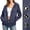 Navy, variant on ZGRBOU Women's Waterproof Raincoat Lightweight Hooded Windbreaker Casual Breathable Outdoor Jacket with Pockets