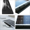 thumbnail image 3 of 2pcs ABS Solar Panel Support Brackets Roof Boat RV Mounted Solar Panel Racks, 3 of 8