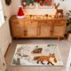 thumbnail image 4 of Seyotauo Christmas Decor 3D Stereoscopic Embroidery Carpet - 24 x16 inch Polyester Xmas Decor Indoor Outdoor, Absorbent Nonslip Dirt Proof Washable Foot Mat for Entryway Kitchen Bathroom Porch Patio, 4 of 6
