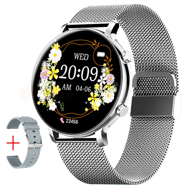 Riwcyla HW36 1.28 Inches Smartwatch IP67 Waterproof Sports Watch BT5.0 Intelligent Watch Fitness Multifunctional Watch Compatible with Android5.0/ iOS9.0