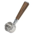 thumbnail image 2 of ZOUSSIQI 51mm Portafilter 2 Ears Bottomless Coffee Handle Stainless Steel for Delonghi ECO310 Black Rosewood JU316-96451, 2 of 13