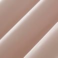 thumbnail image 4 of Sun Zero Nolan Energy Efficient Blackout Grommet Single Curtain Panel, 54" X 84", Blush, 4 of 9
