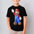 thumbnail image 6 of Super Mario T-Shirts for Boys Girls, Kids 3D Print Short Sleeve, Unisex Crew Neck Tee Shirts for Youth, 6 of 9