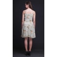 thumbnail image 2 of Bimba Robe Soleil Mini pour Femmes à Bretelles Spaghetti, Haut à Taille Smockée Imprimé Floral - Moyen, 2 of 5