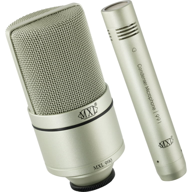 MXL 990/991　コンデンサーマイクセット MXL 990/991 Recording Microphone Package | Sweetwater